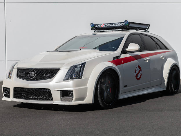 2009-2015 Cadillac CTS/CTS-V V2 SDP Carbon Fiber Headlight  Internal Housings Bezels